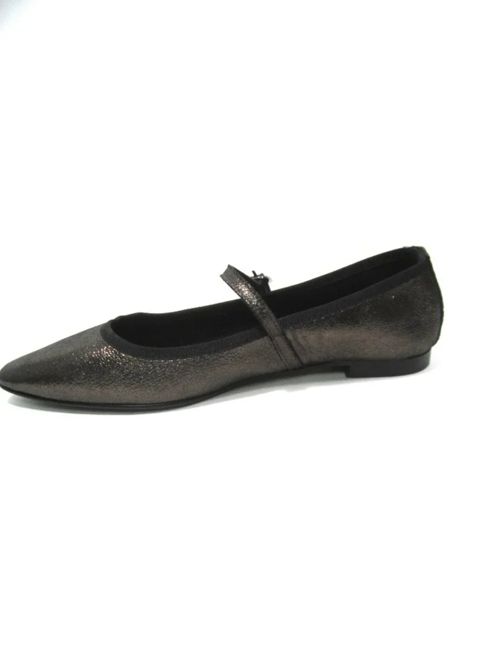 Anthropologie Maypol Size 38 Rota Percival Metallic Flats Black Bronze